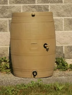 GSC Flat-Back Rain Barrel
