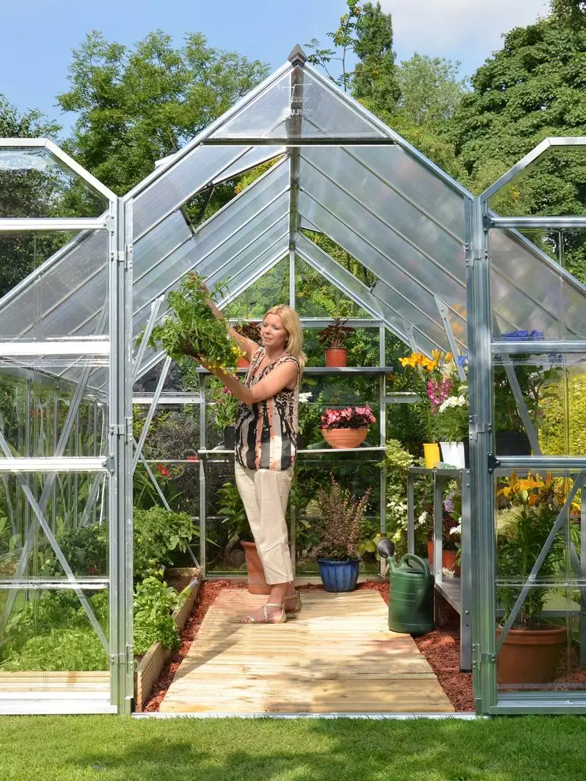 GSC Canopia® By Palram Balance Greenhouse, 8' X 12' - Image 12