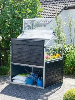 PRP Canopia® By Palram Plant Inn™ Raised Bed Greenhouse, 4' X 4'