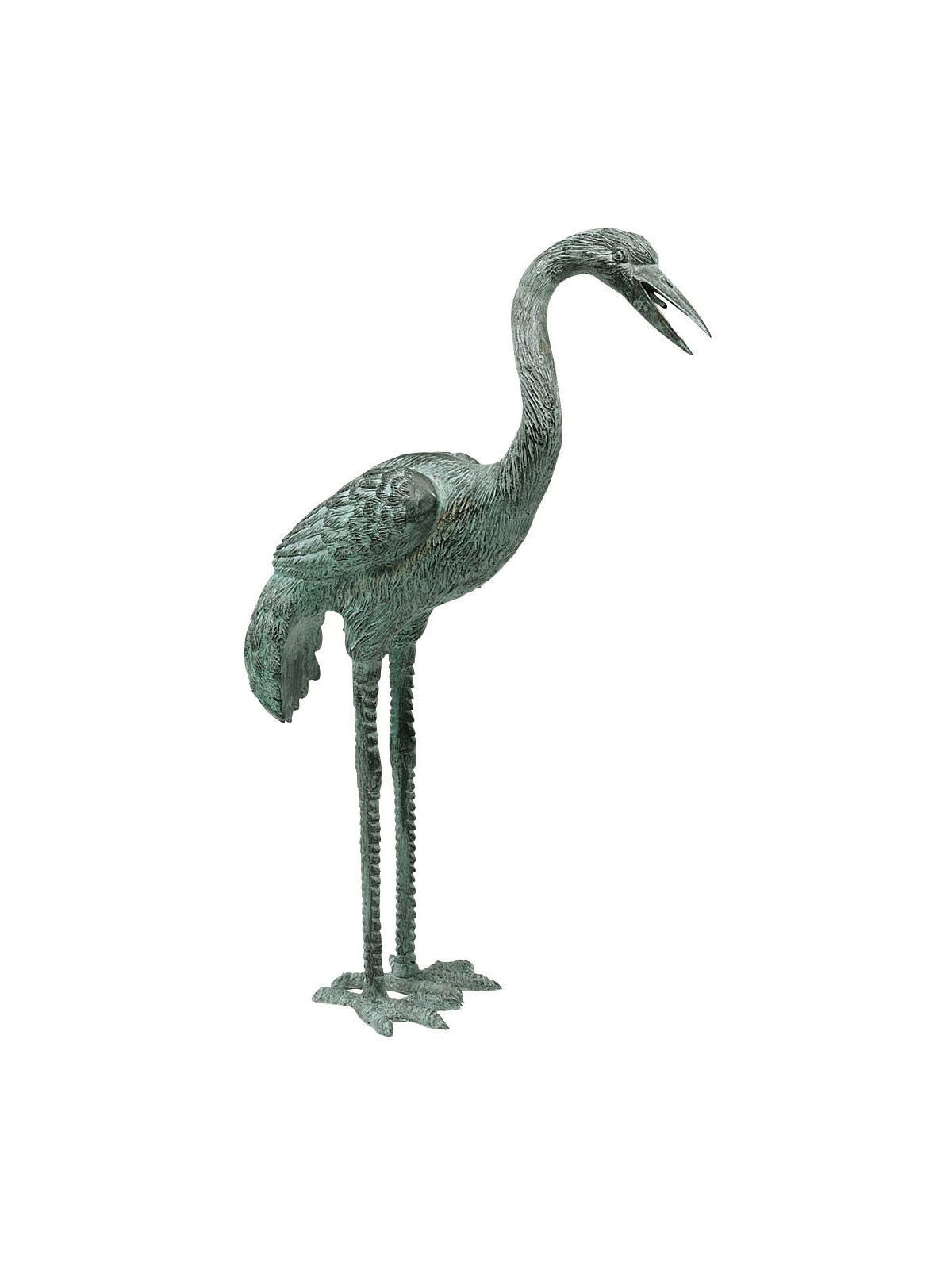 GSC Bronze Crane Statues, Small - Image 3