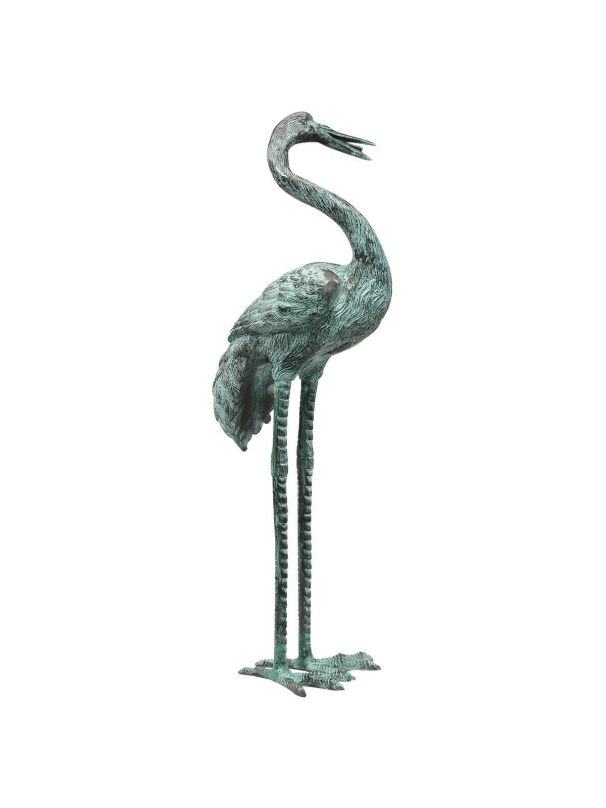 GSC Bronze Crane Statues, Large - Image 2