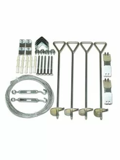 PRP Canopia® By Palram Anchoring Kit For Snap & Grow™ Greenhouse