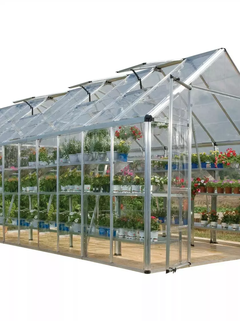 GSC Canopia® By Palram Harmony™ Snap & Grow Greenhouse, 8' - Image 4