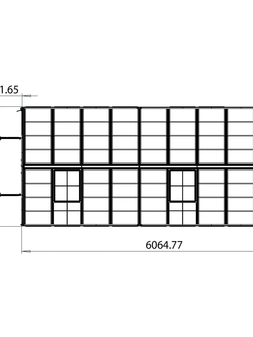 GSC Canopia® By Palram Harmony™ Snap & Grow Greenhouse, 8' - Image 18