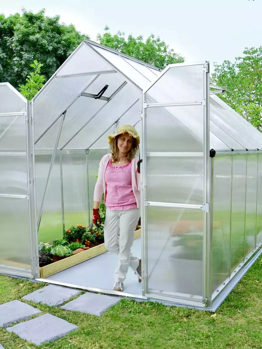 PRP Canopia® By Palram Essence™ Greenhouse, 8' X 12' - Image 3