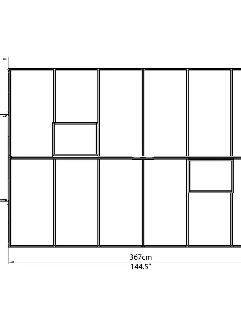 PRP Canopia® By Palram Essence™ Greenhouse, 8' X 12' - Image 12