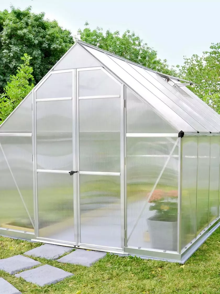 PRP Canopia® By Palram Essence™ Greenhouse, 8' X 12' - Image 2