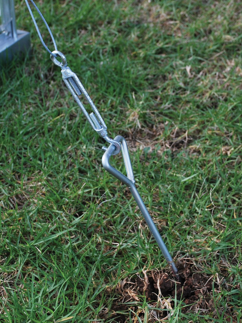 PRP Canopia® By Palram Anchoring Kit For The Palram - Canopia Greenhouses - Image 4