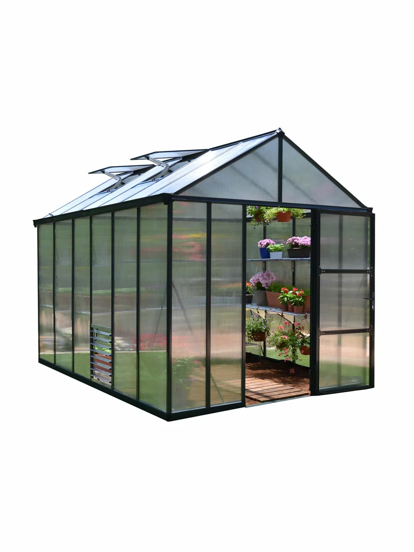 GSC Canopia® By Palram Glory™ Greenhouse, 8' - Image 2