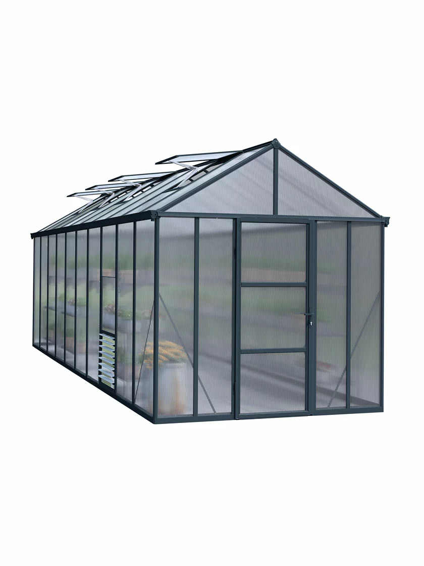 GSC Canopia® By Palram Glory™ Greenhouse, 8' - Image 4