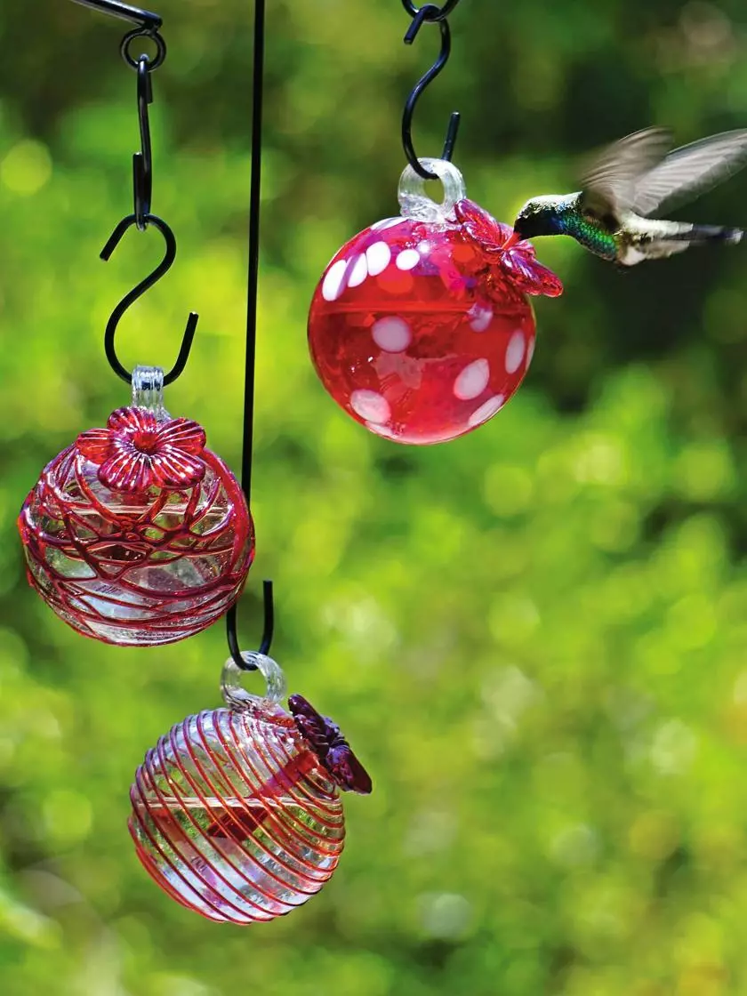 GSC Droplet Hummingbird Feeders, Set Of 3