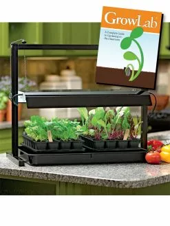 GSC GrowLab® Compact Tabletop Light Garden With Classroom Guide
