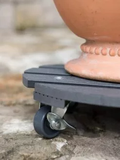 GSC Round Waterproof Planter Caddy, 11-1/2"