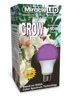 GSC Miracle LED® Grow Light Bulb, Red And Blue