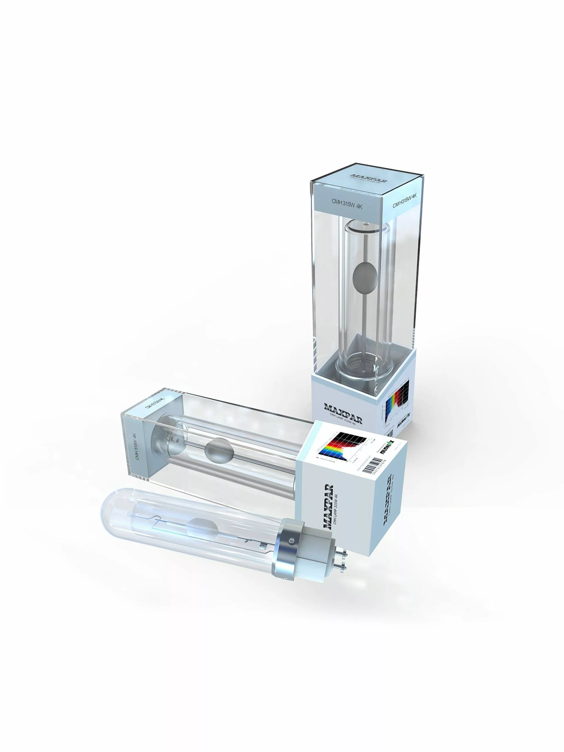 GSC Nanolux MaxPar Ceramic Metal Halide 315W 3K Grow Light Bulb