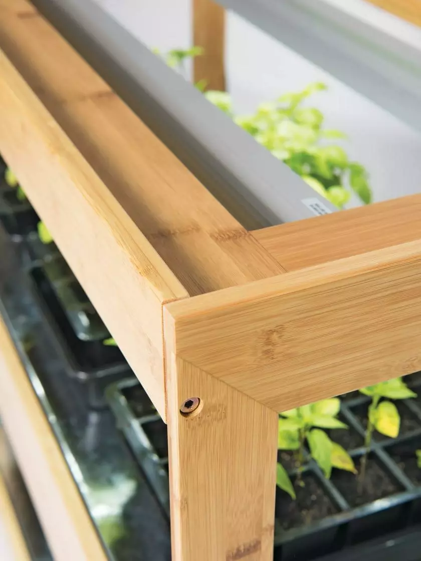 GSC Bamboo Home LED Grow Light Garden - Image 10