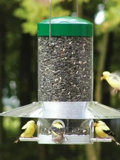 GSC Birds Choice™ Classic Tube Feeder With Weather Guard Baffle, 12"