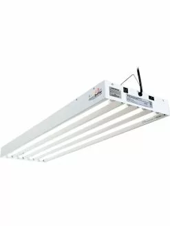 GSC Agrobrite Designer 216W T5 4-Tube Fixture With Bulbs, 4'
