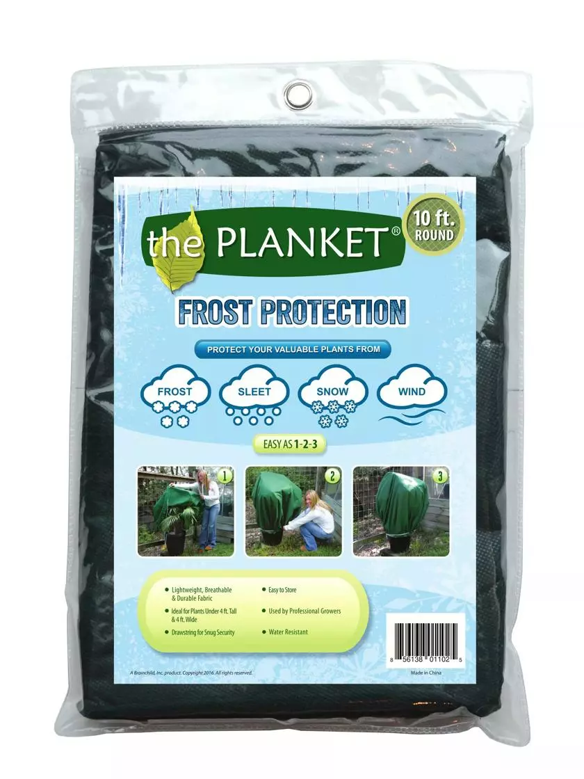 GSC The Planket® Frost Protection Plant Cover, 10' Round - Image 5