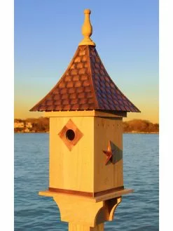 GSC Copper Shingled Roof Bird House