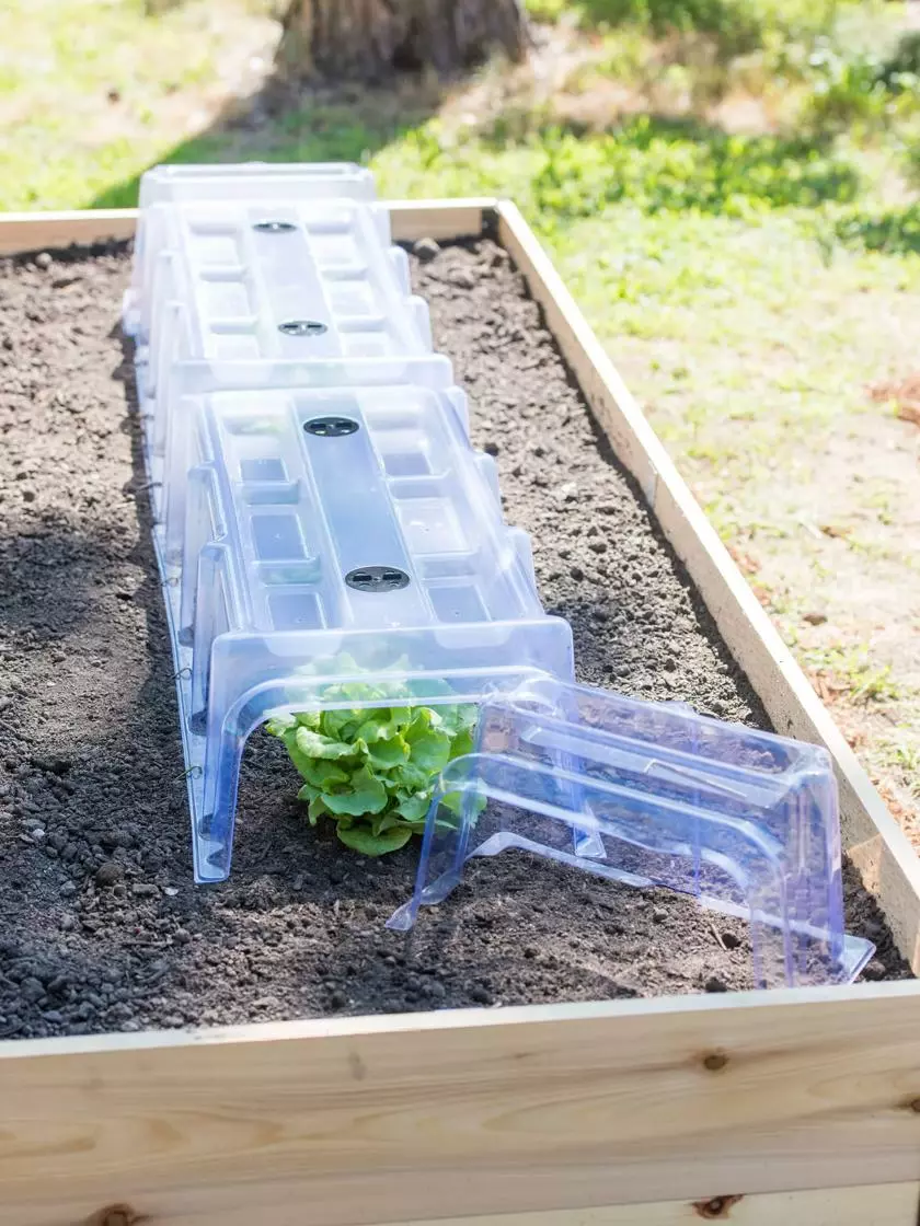 GSC Cool Weather Row Cloche Ends, Set Of 2