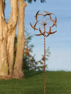 GSC Feather Staked Wind Spinner, 15"