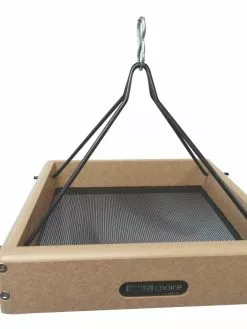 GSC Birds Choice Recycled Hanging Tray Feeder