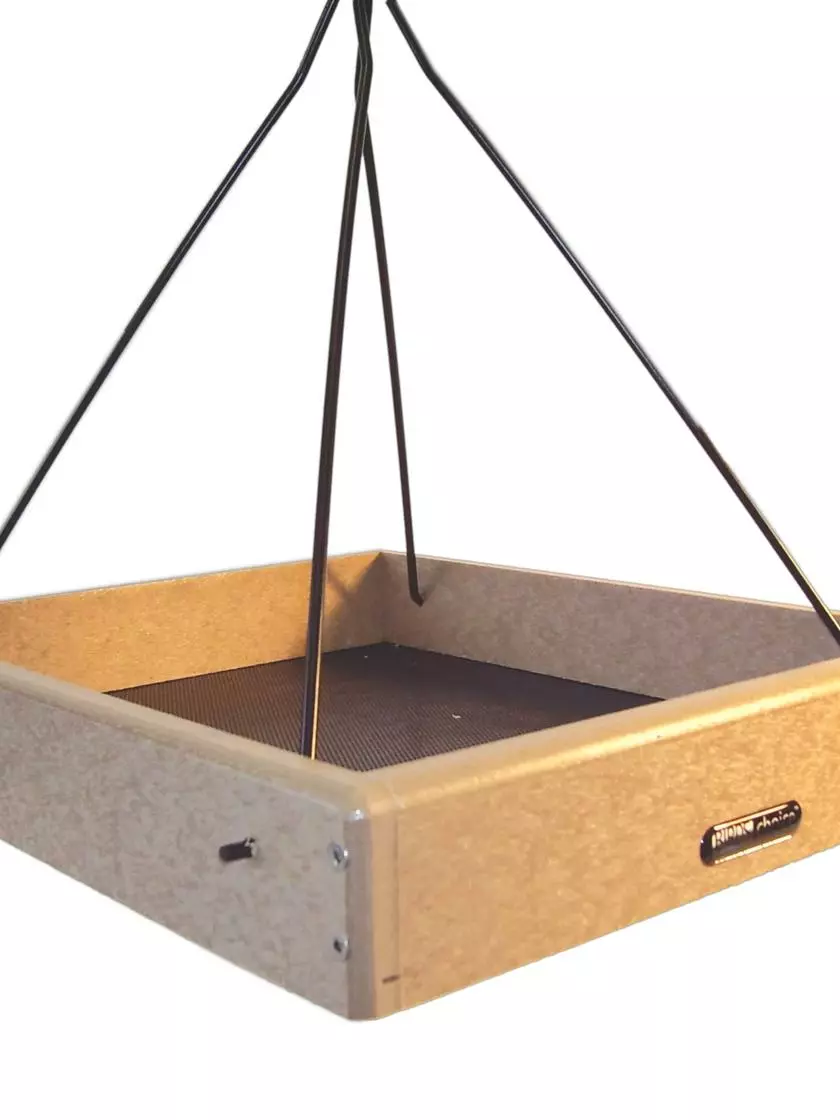 GSC Birds Choice Recycled Hanging Tray Feeder - Image 3