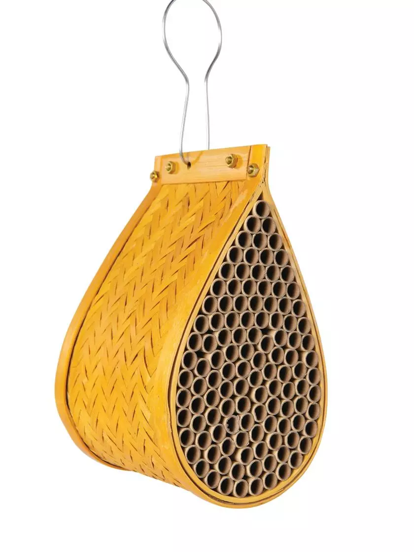 GSC Teardrop Bamboo Mason Bee House - Image 2