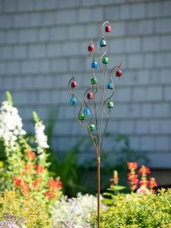 GSC Bells Spiral Garden Stake