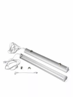 GSC High Output LED Fixtures, 2' With Magnetic Clips, Set Of 2