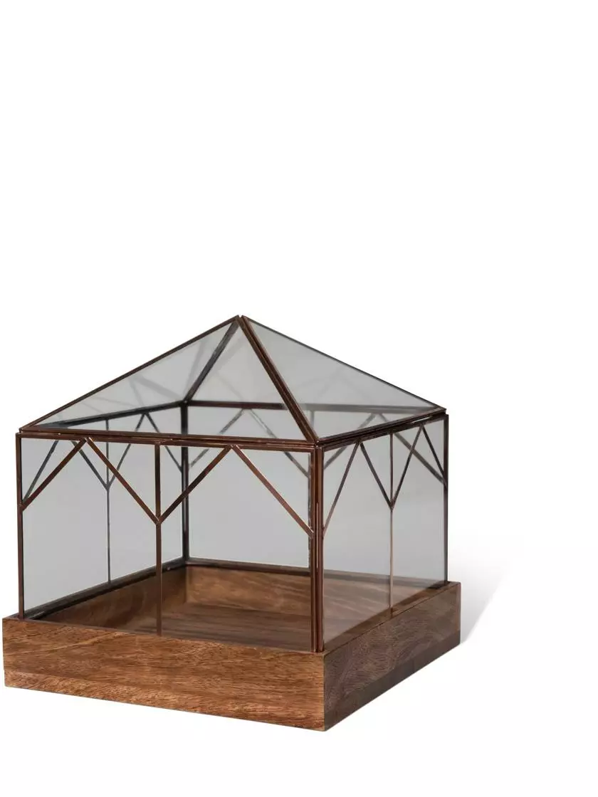 GSC Art Decco Copper And Glass Terrariums - Image 3