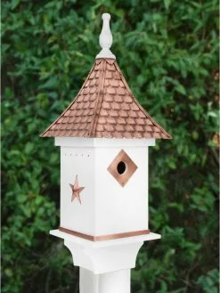 GSC Villa Copper Shingle Bird House