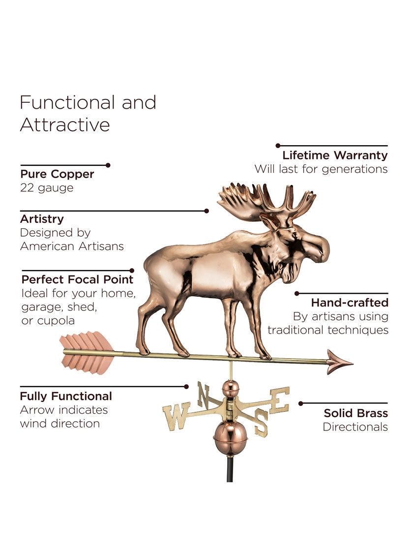 GSC Moose With Arrow Weathervane - Image 2