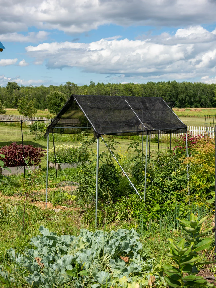GSC Connector Kit For DIY Peaked Roof Frame For In Ground Garden Bed - Image 4