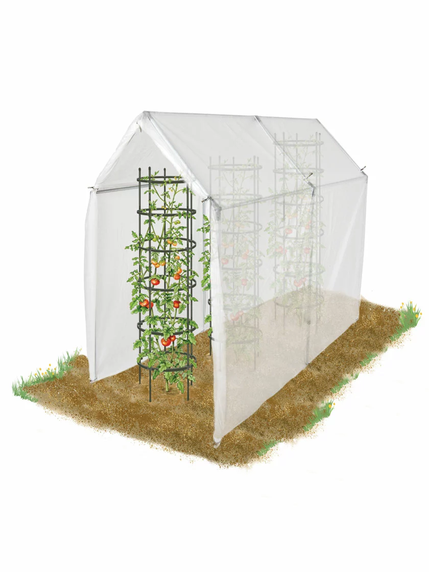 GSC Connector Kit For DIY Peaked Roof Frame For In Ground Garden Bed - Image 7