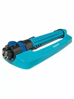 GSC Aqua Joe AJ-OMS18-TRB Indestructible Metal Base Oscillating Sprinkler, 4500 Sq Ft Max Coverage