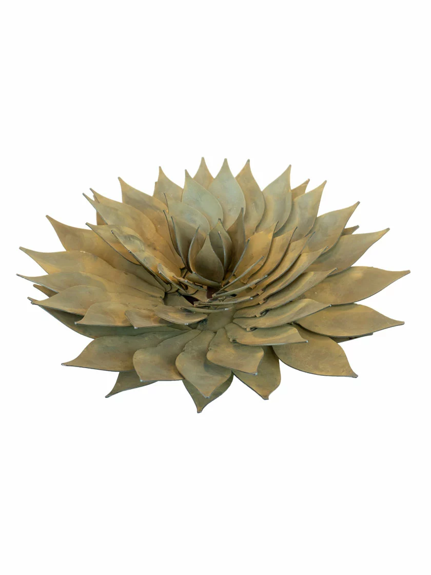 GSC Desert Steel Spiral Aloe Sculpture - Image 7