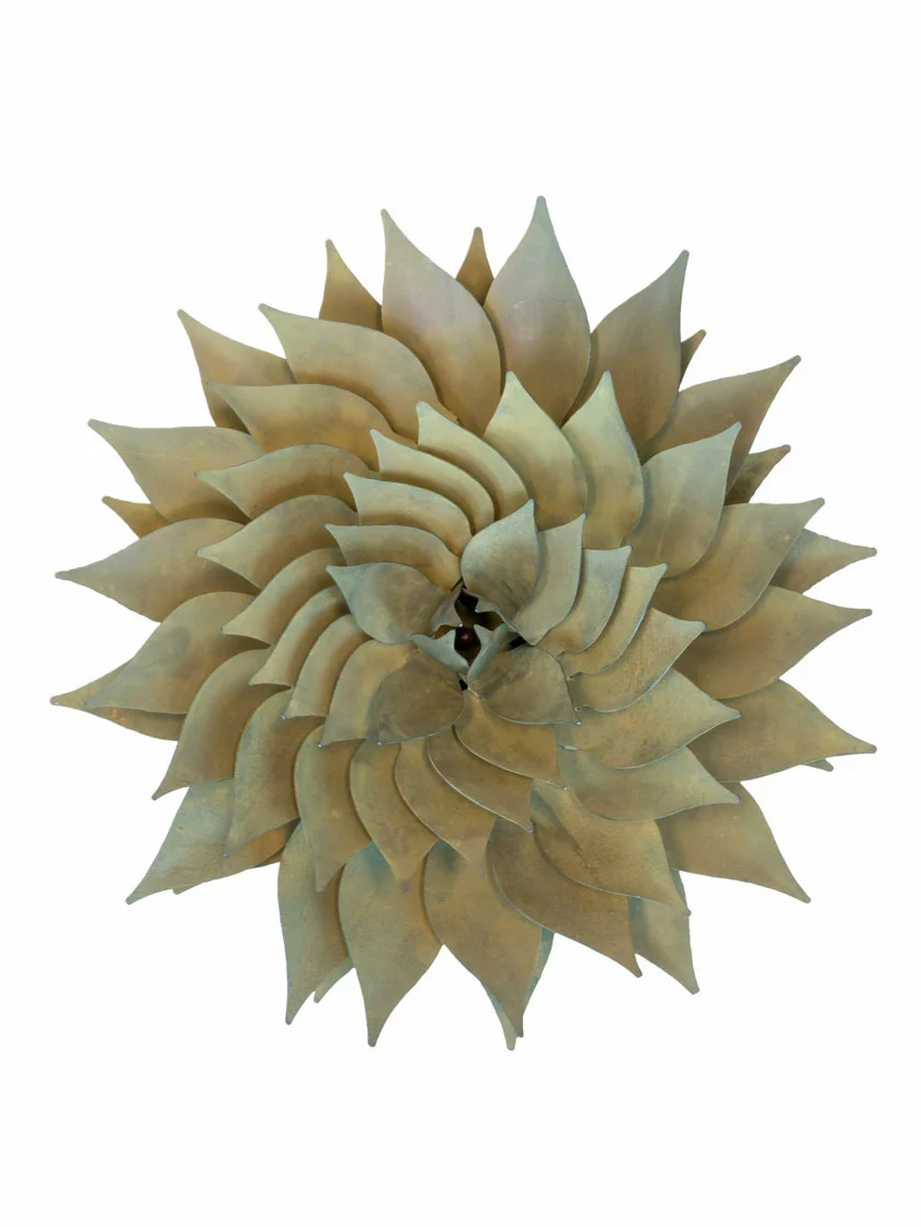 GSC Desert Steel Spiral Aloe Sculpture - Image 8