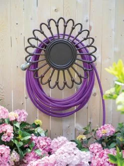 GSC Daisy Wall-Mount Garden Hose Hanger