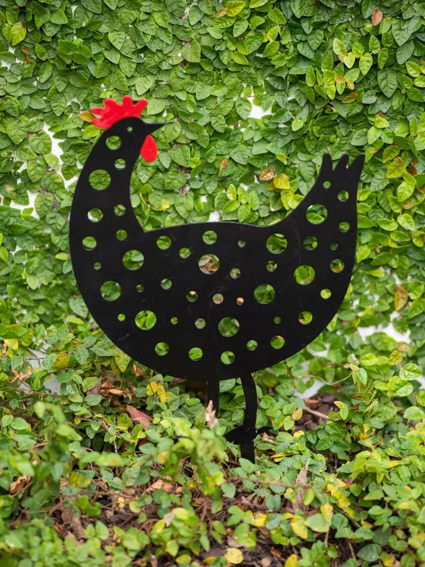 GSC Chicken Friends Garden Stake