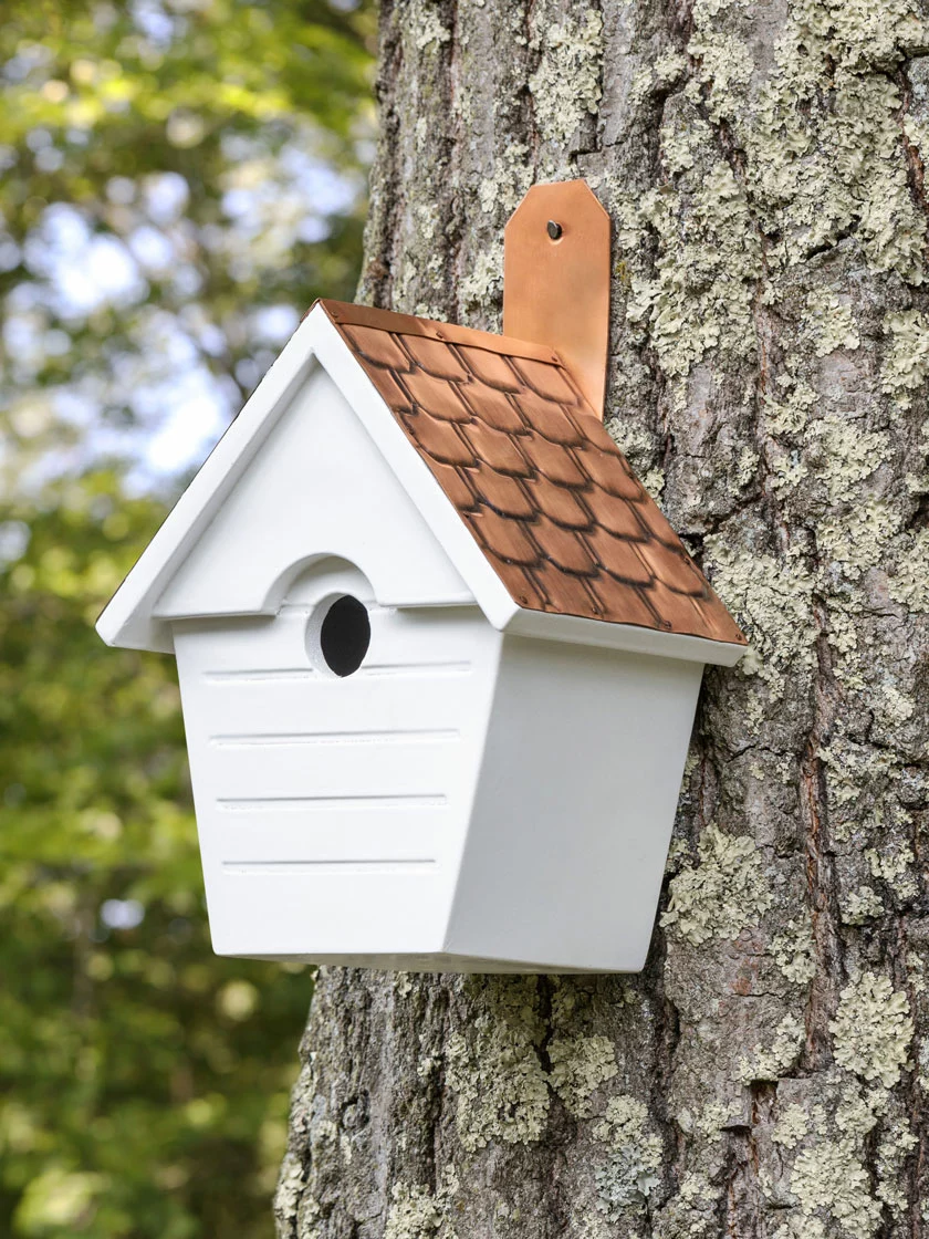 GSC Classic Cottage Bird House With Copper Roof