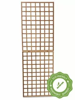GSC Bamboo Wall Trellis, 45" X 30", Set Of Two