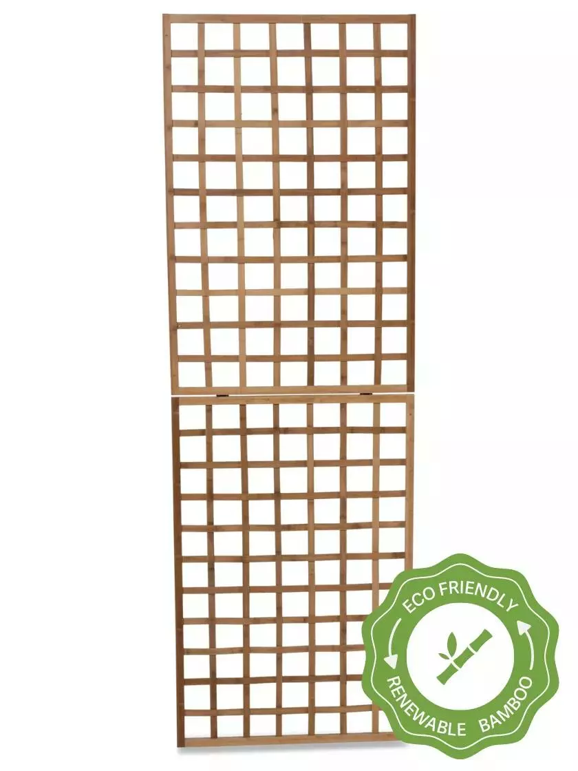 GSC Bamboo Wall Trellis, 45" X 30", Set Of Two