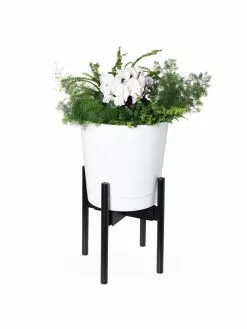 GSC Adjustable Bamboo Plant Stand, Set Of 2