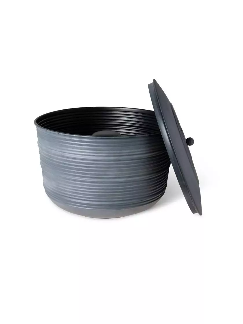 GSC Ribbed Hose Pot With Lid - Image 5