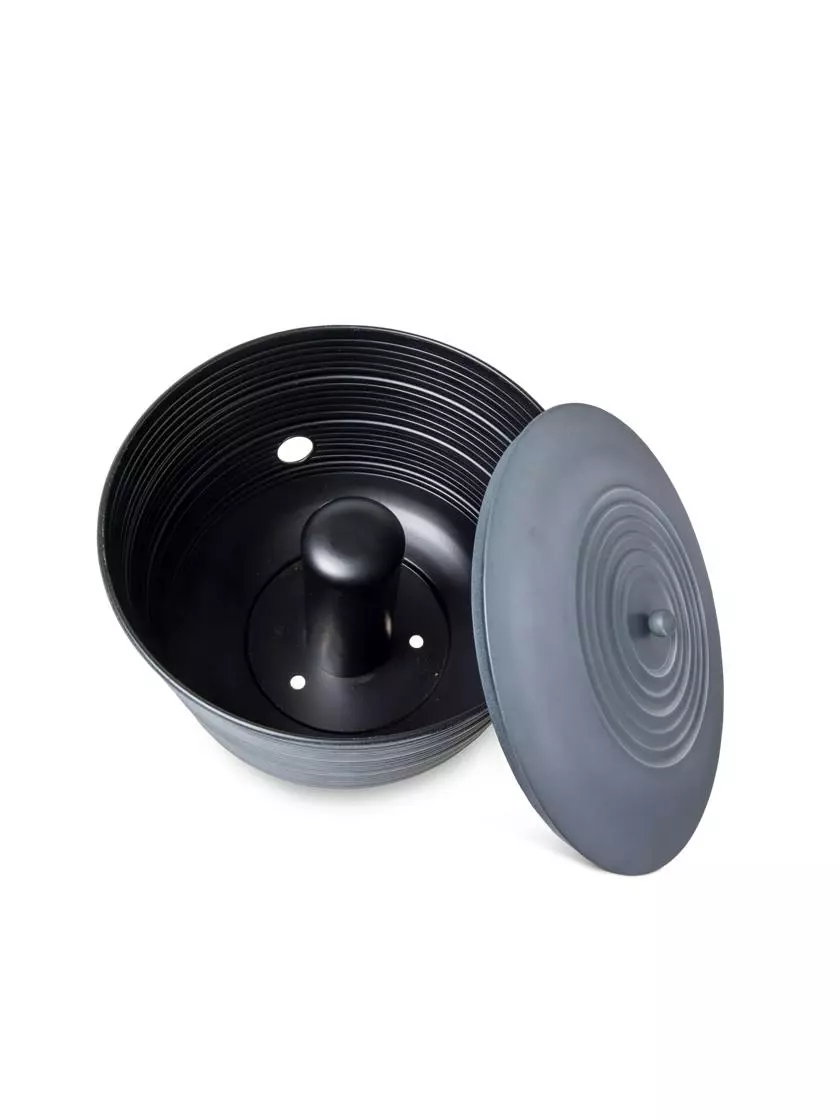 GSC Ribbed Hose Pot With Lid - Image 4