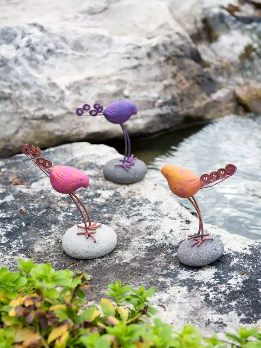 GSC Birds On Stones Set