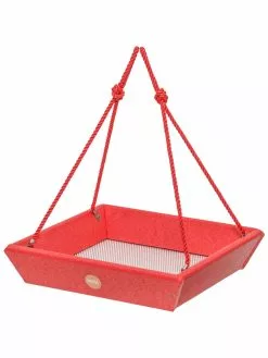 GSC Color Pop Hanging Tray Bird Feeder