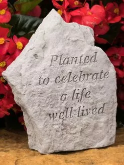 GSC Planted To Celebrate A Life Well Lived Memorial Stone